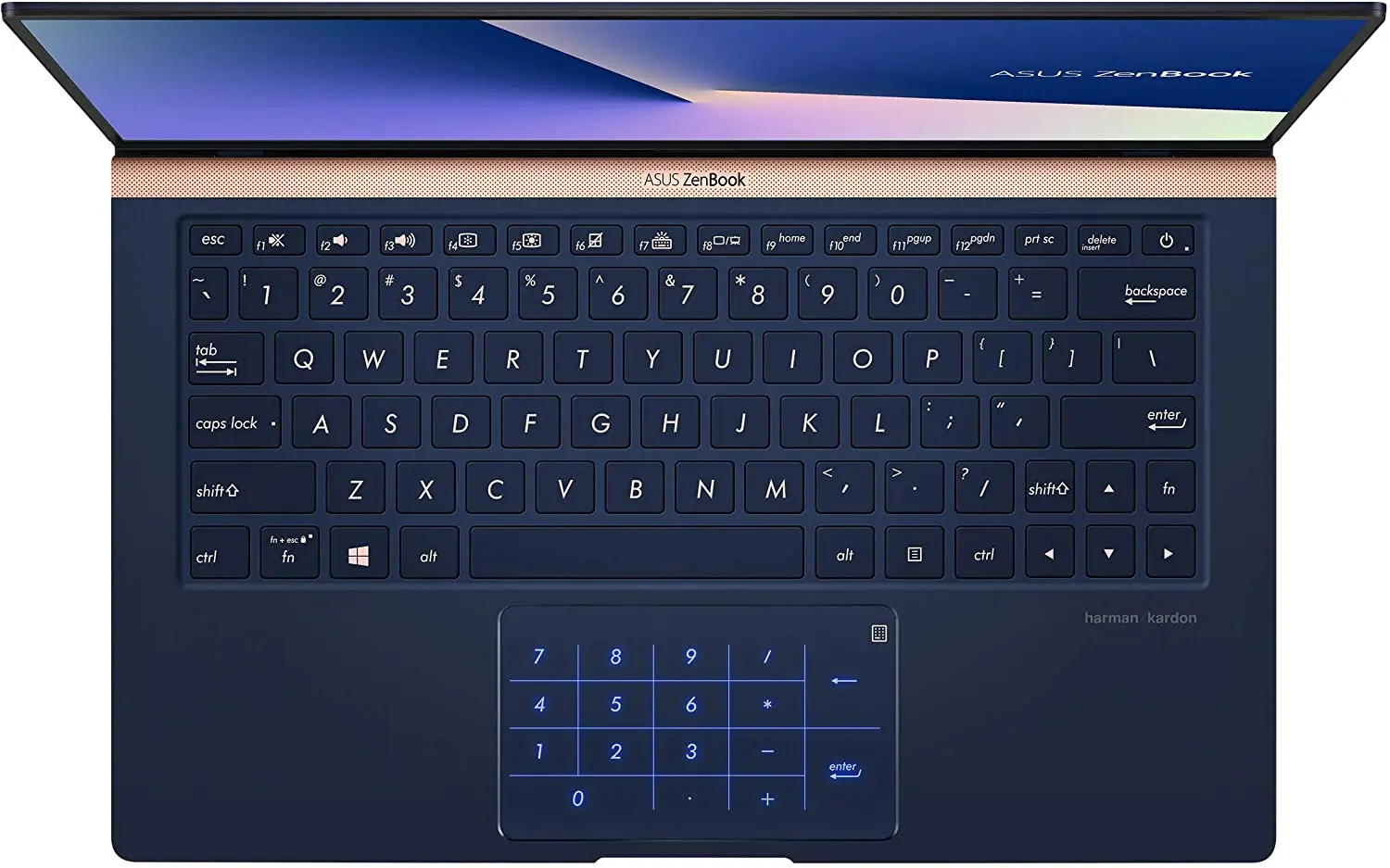 Рекламный для ASUS ZenBook 13 ультра-тонкий Ноутбук 3 FHD 10th поколения Intel Core i9-8565U процессор 8 ГБ 512 Гб PCIe SSD 