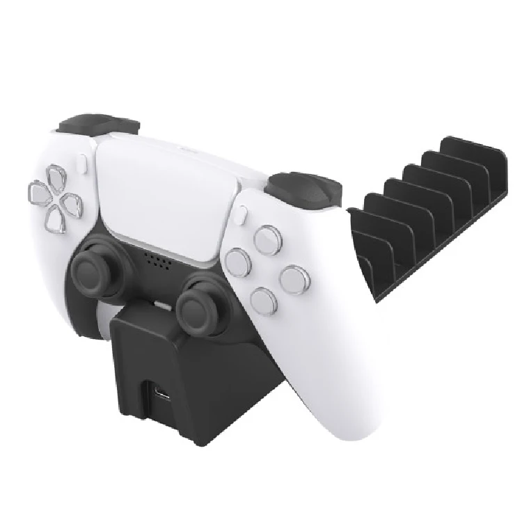 
Dual Ps5 Controller Charging Dock Station Stand Charger For Sony Playstation 5 