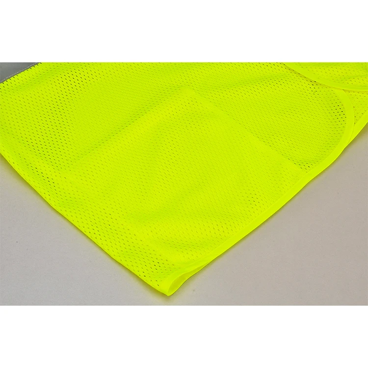 Colorful Construction Workwear Vest Safety Vest Reflective Waistcoat with Reflective Bands
