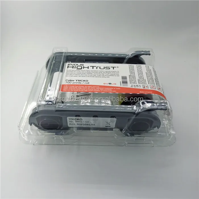  Оригинальная Лента Evolis R5F008SAA с 300 изображениями для принтера оригинальных ID-карт