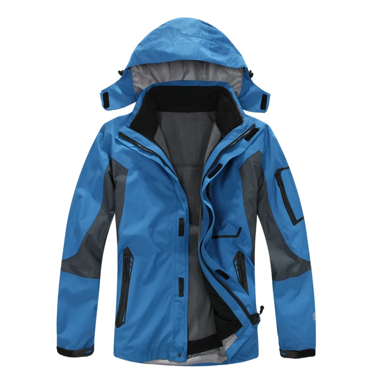 
Pakistan Made Men Ski Jackets Wind Breaker Casual Wear Cotton / Nylon Made Ski Jacket 