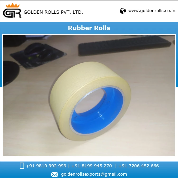 Customization Available on Super Finest Quality 2.5 Inch Rice Milling De-husking Rubber Roll with Aluminium Shell