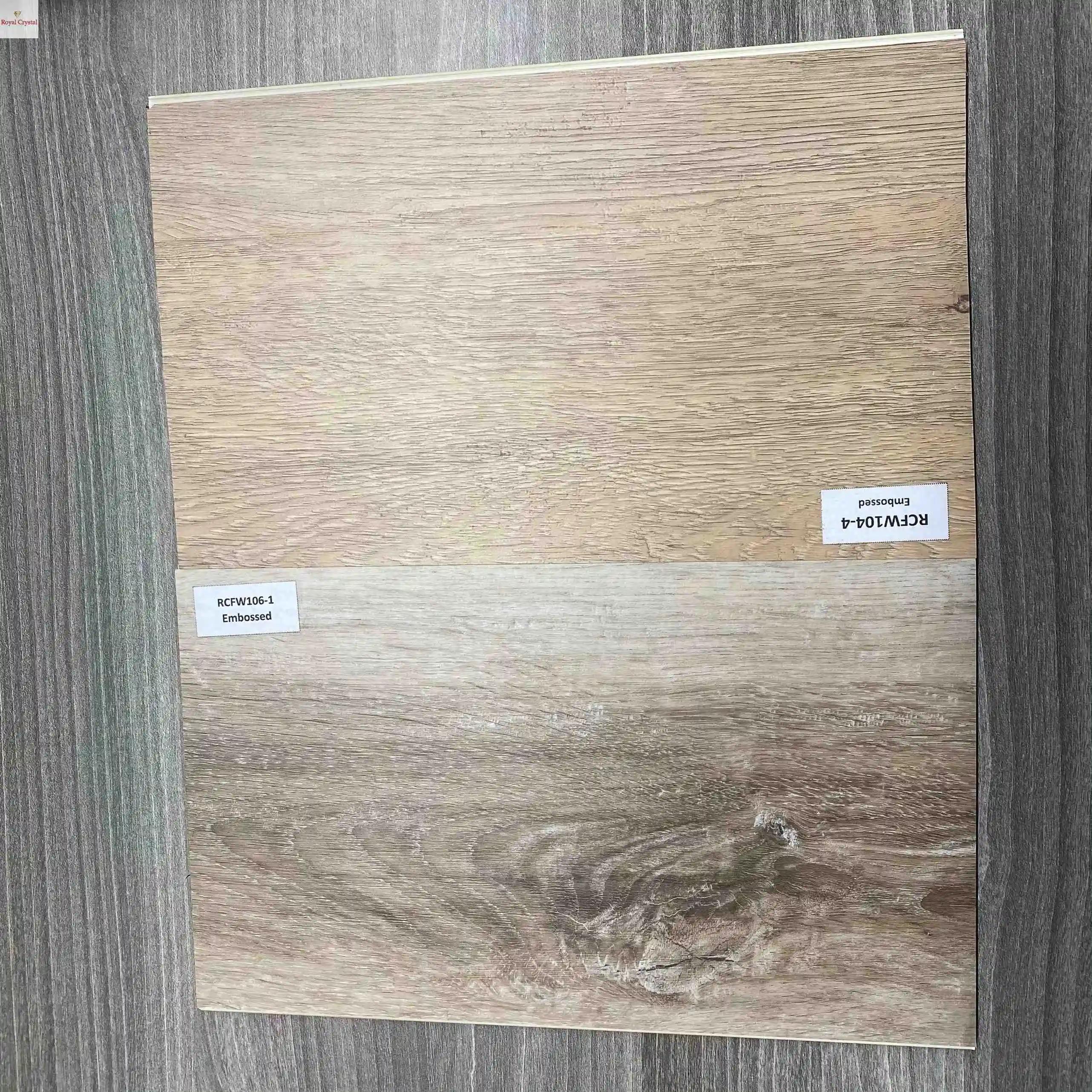 100% pure vinyl Vietnamese SPC Flooring Manufacturers Wear Resistant for Home and Commercial All Bevel Available Soft Padding