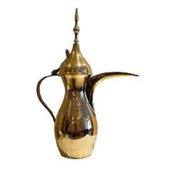 Coffee Dallah Kitchen Accessory Modern Coffee & Tea Sets Coffee Equipment / Teaware Tea Pot Appearance Brass Customized Everyday