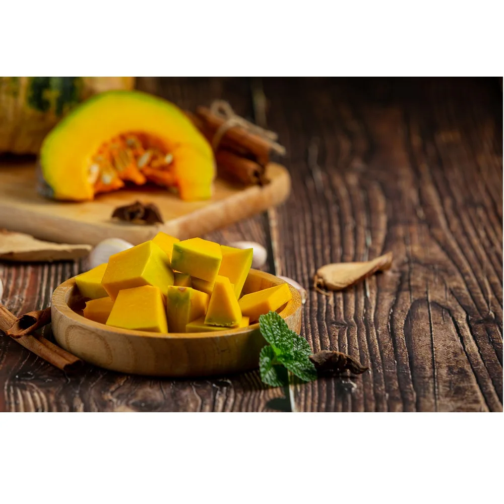 Vietnam Healthy Vegetables Fresh Pumpkin Ball Shape With Size  6*6/10*10mm