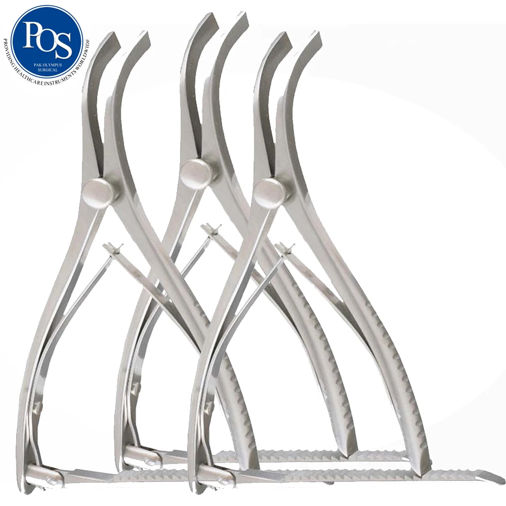 
Stainless Steel Instruments For Open Jaw Laminectomy Lamina Spreader Instruments 