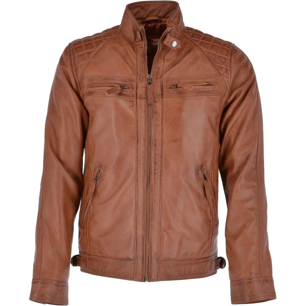 New Design Top Quality Pure 100% Leather Jacket