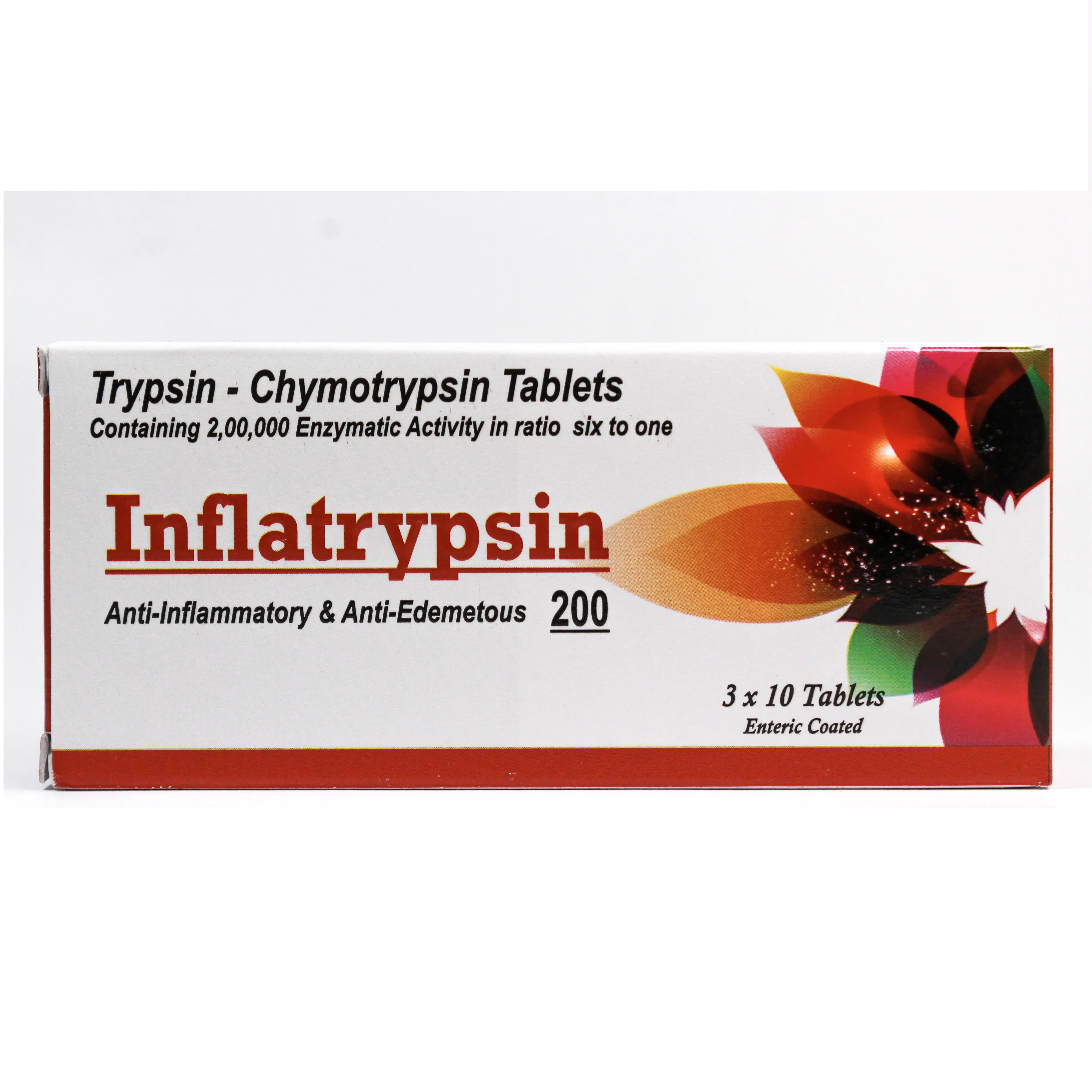 Premium Quality with Private Labeling Trypsin Chymotrypsin Tablet for improving Joint Health.