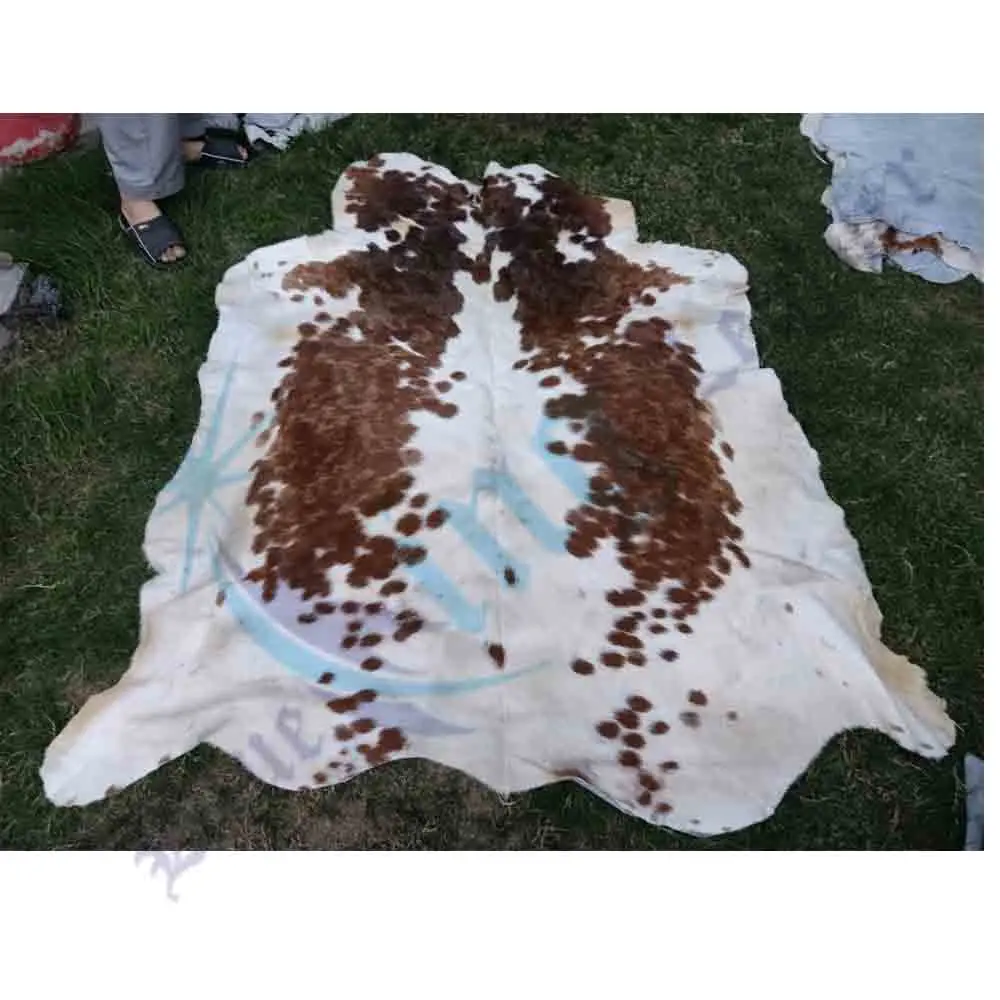 Высококачественный ковер из искусственной черной и белой овчины оптом