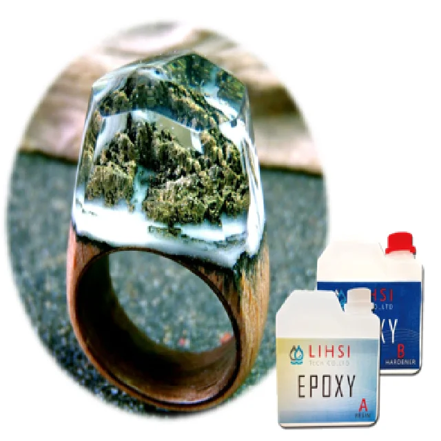 
Clear epoxy resin for river table 