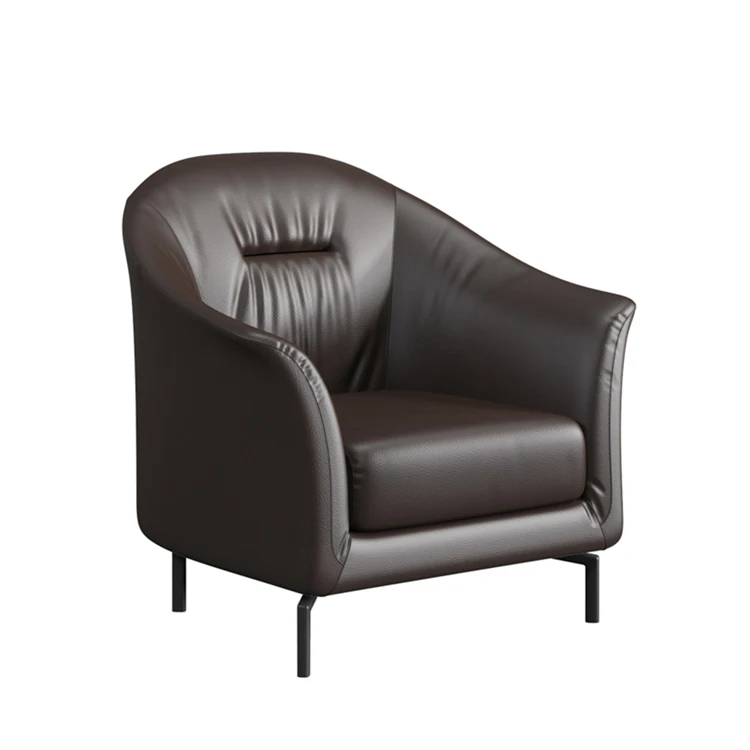 Новая модель офисной мебели кожаный диван дизайнерский угловой современный европейский стиль сумка Epe + пластиковый пакет защита углов