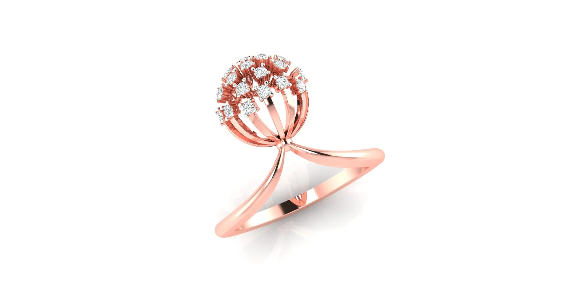 Graceful design fine design moissanite colorless diamond DEF Certified solitaire ring low price worldwide delivery