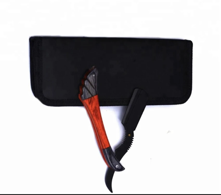 Wooden Handle Manual Hair Removal Barber Razors Wooden Handle Barber Shaving Razors For Men by Life Care Instruments.