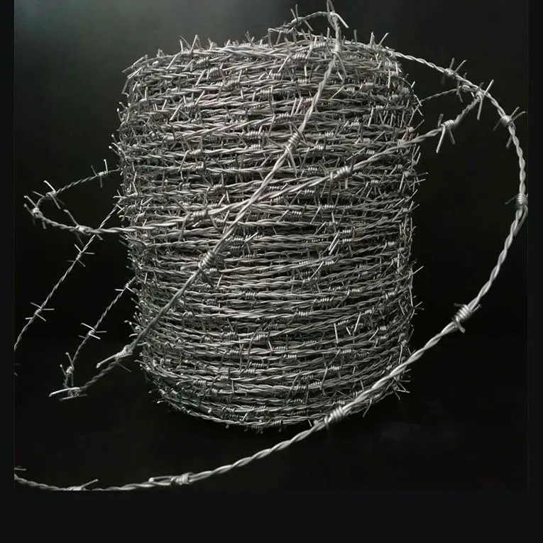 high quality barbed wire price per roll / galvanized barbed wire