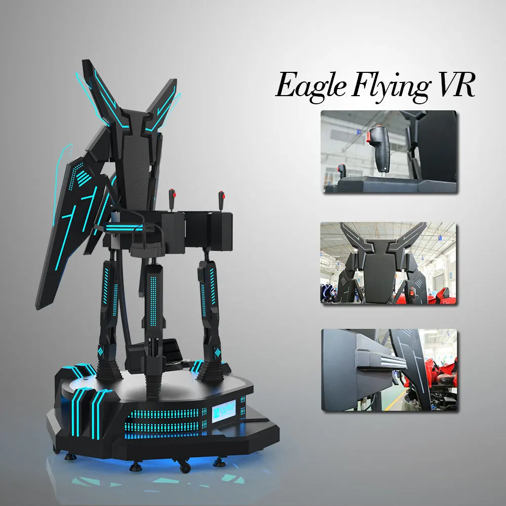 
FuninVR Flight simulator 9d vr simulator Customized 360 video game machine 5D 7D 9D VR Cinema 