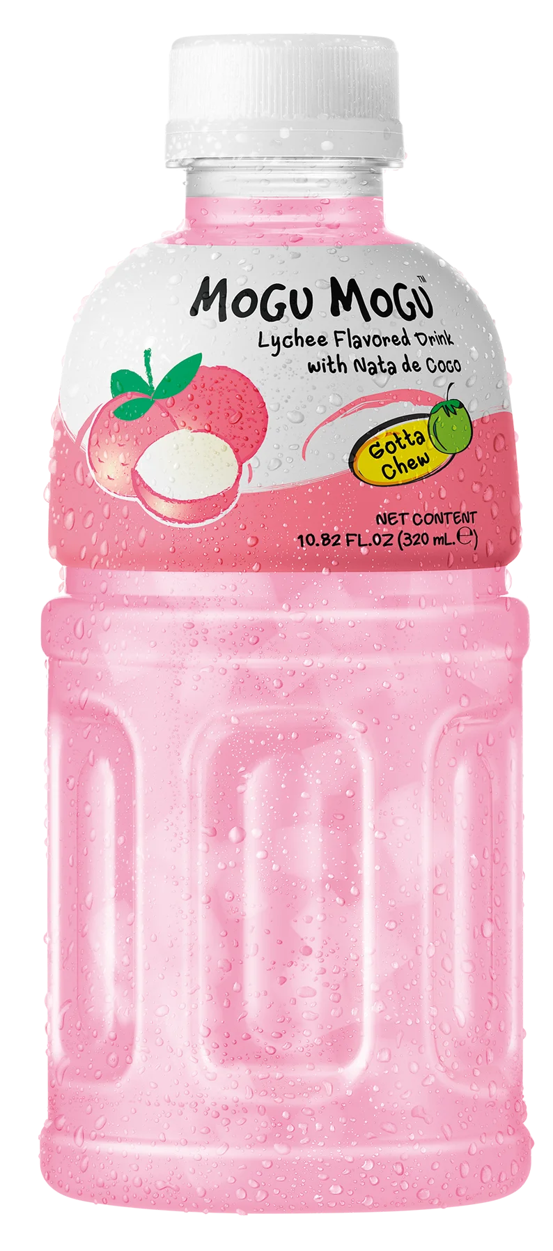 Energy Fresh Juice Fruit Glucose Concentrate Colored Mogu Mogu Lychee Flavoured Drink with Nata de Coco