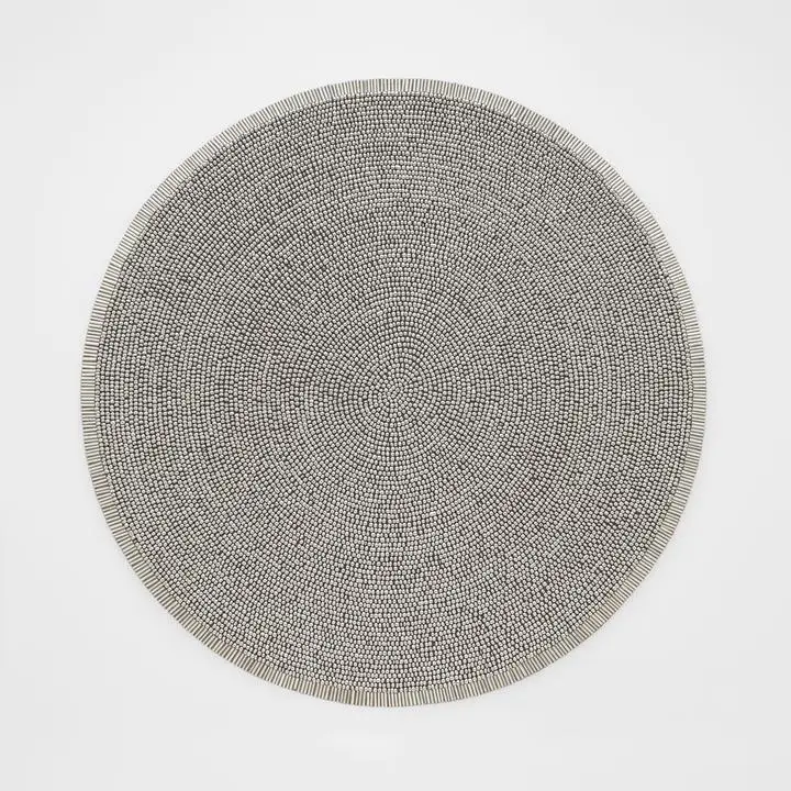 Unique Design Indian Handmade Beaded Mat Durable And Easy to Clean Place Mate Silver Beaded Table Runner