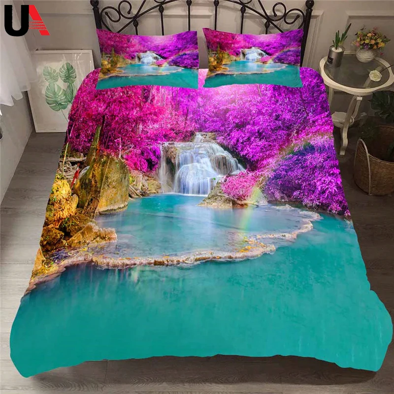 Professional Printing 2020 new design 3D digital print bedding set