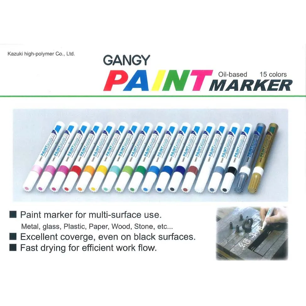 Бренд KAZUKI Япония оптовая продажа высококачественные маркеры для маркировки