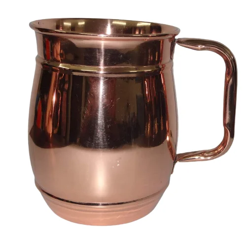 Manufacturer of Stainless Steel Barrel Mug Copper Plated Stainless Steel 32oz Barrel Mug Stainless Steel Beer Mug