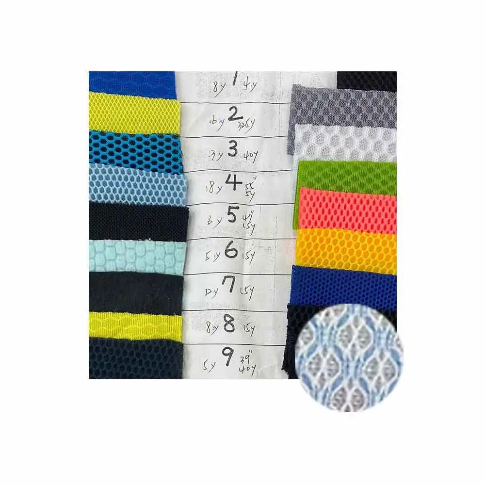 mesh fabric lace healthy 3d spacer air mesh fabric mattress backpack