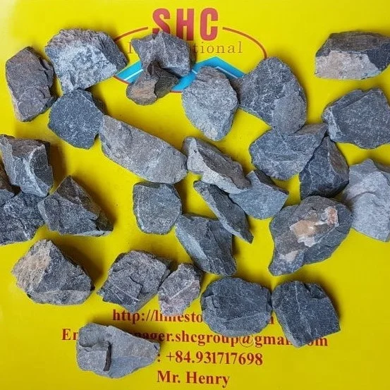 
Vietnam Low Iron Grey Dolomite Lump For Floating Glass Making 