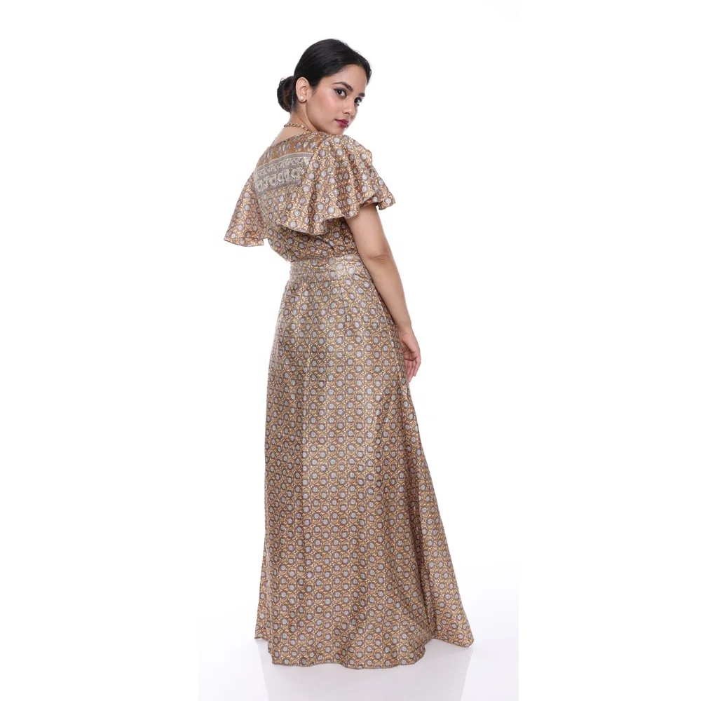Indian Casual multicolor Maxi Dresses