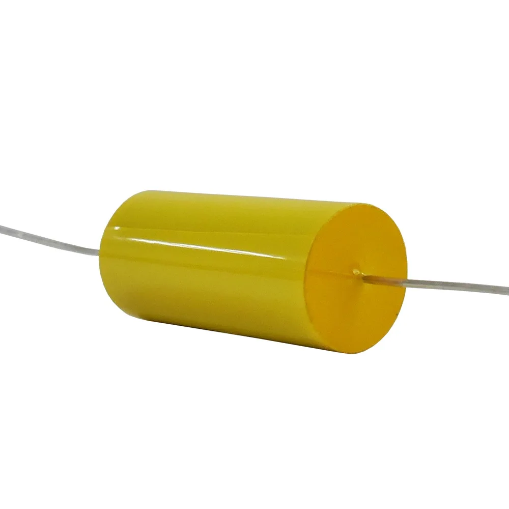 Taiwan Manufacturer high Quality of Axial Metallized Polyester Capacitor for audio capacitor