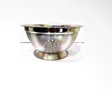Manufacturer Direct Price Stainless Steel Colored Colanders/ Fruit Strainer/ Colorful Metal Colander