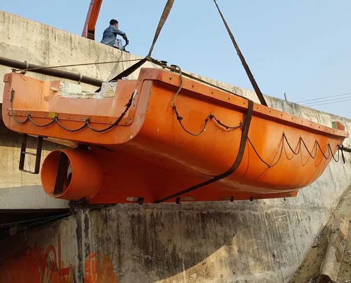 Lifeboat Hull for Tourist boat, Fishing boat, Dutch Tender boat ERNST HATECKE GMBH Germany made Enclosed Lifeboat Bangladesh