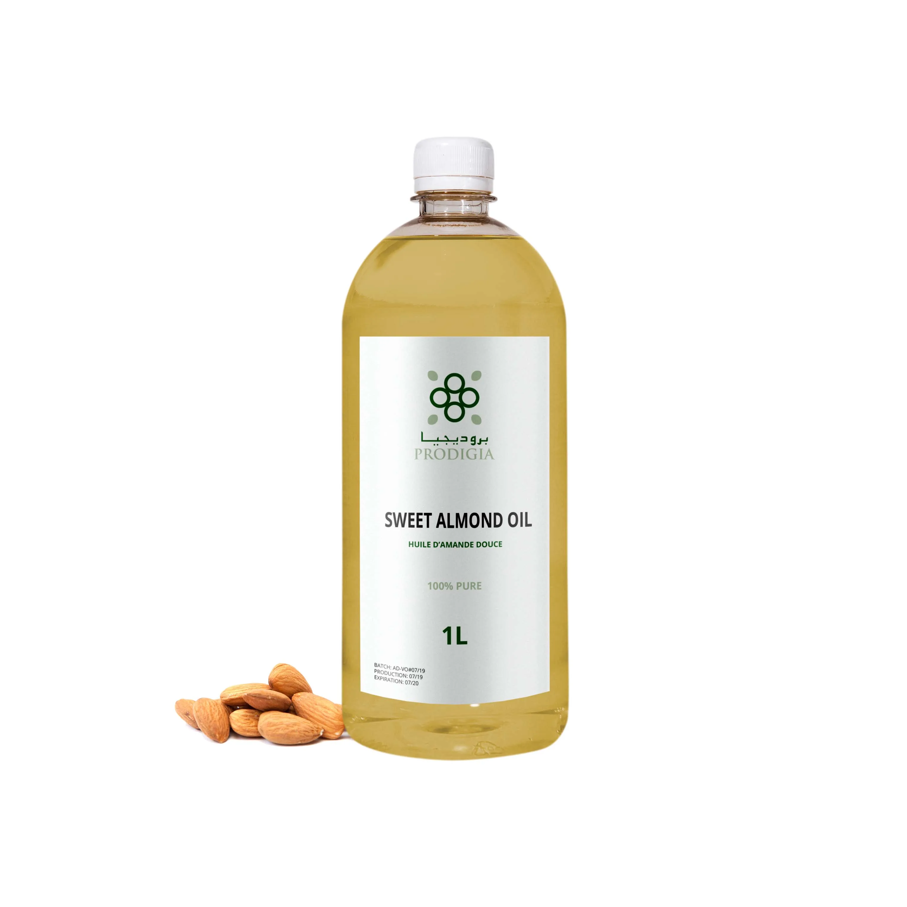 100% Natural and Pure Sweet Almond Oil For Skin Premium Quality From Morocco - Private Label
