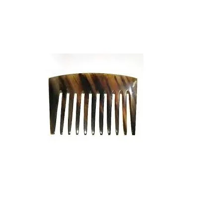 100% Best quality horn comb and customized size and cheap price with Amazon Top Sale Yak Horn Folding Beard Combs For Men