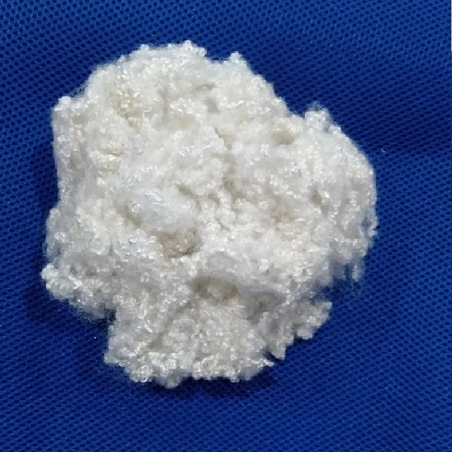 7D HCS регенерированное Полиэфирное штапельное волокно