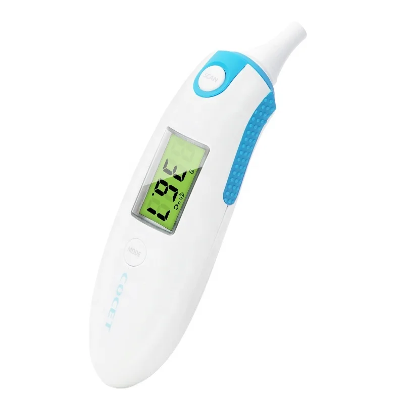 CE Certification KFT-22M Clinical Led Display Smart Touchless Infrared Ear Digital Thermometer For Home
