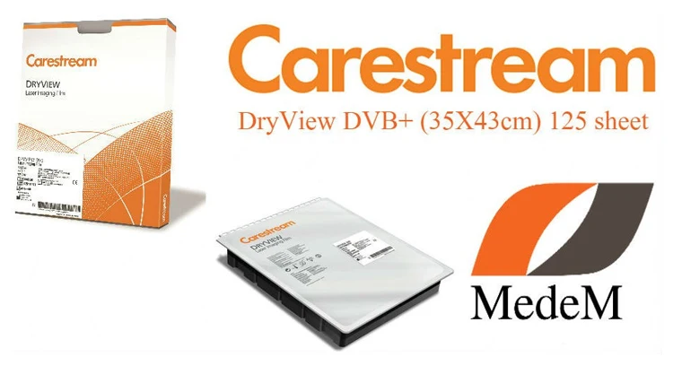 Carestream(Kodak) DVB+ 20x25cm 100 SH Medical Dry Laser Imaging Film