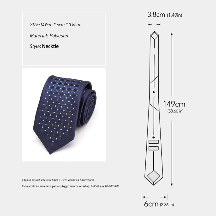 Mens Ties Formal Luxurious Striped Necktie Business Wedding Fashion Jacquard 6cm Ties for Mens Dress Shirt Accessories Bow Tie