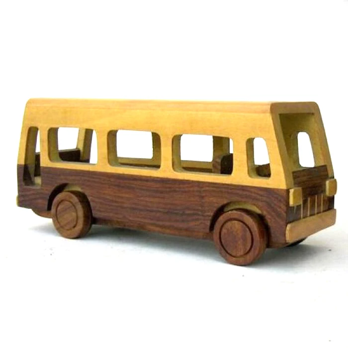 Wooden Dump Truck Small Home Decorative Wooden cars Wood crafted Figures Timber sculptures Toy Cars Cheap