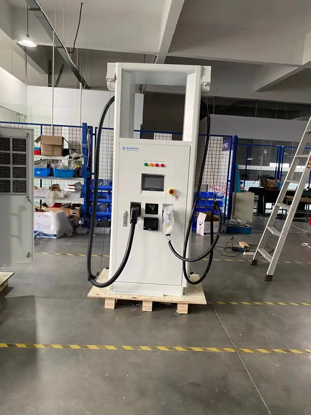 160kw ev charger ce сертифицированный DC CCS CHAdeMO китайский поставщик одноконнекторный коммерческий EVSE с платежной системой
