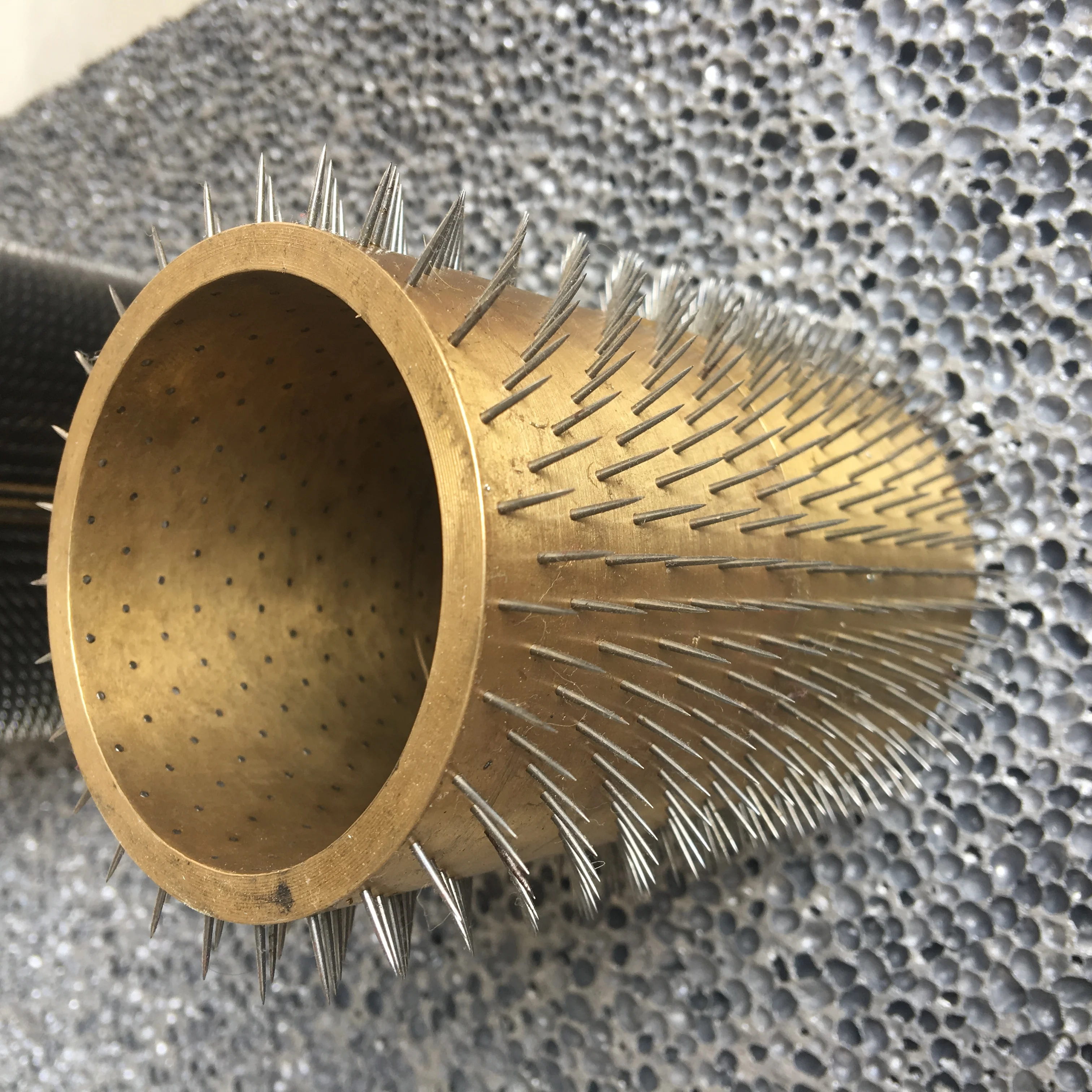 The newest perforated film roller micro needle roller leather perforating roller With Promotional Price