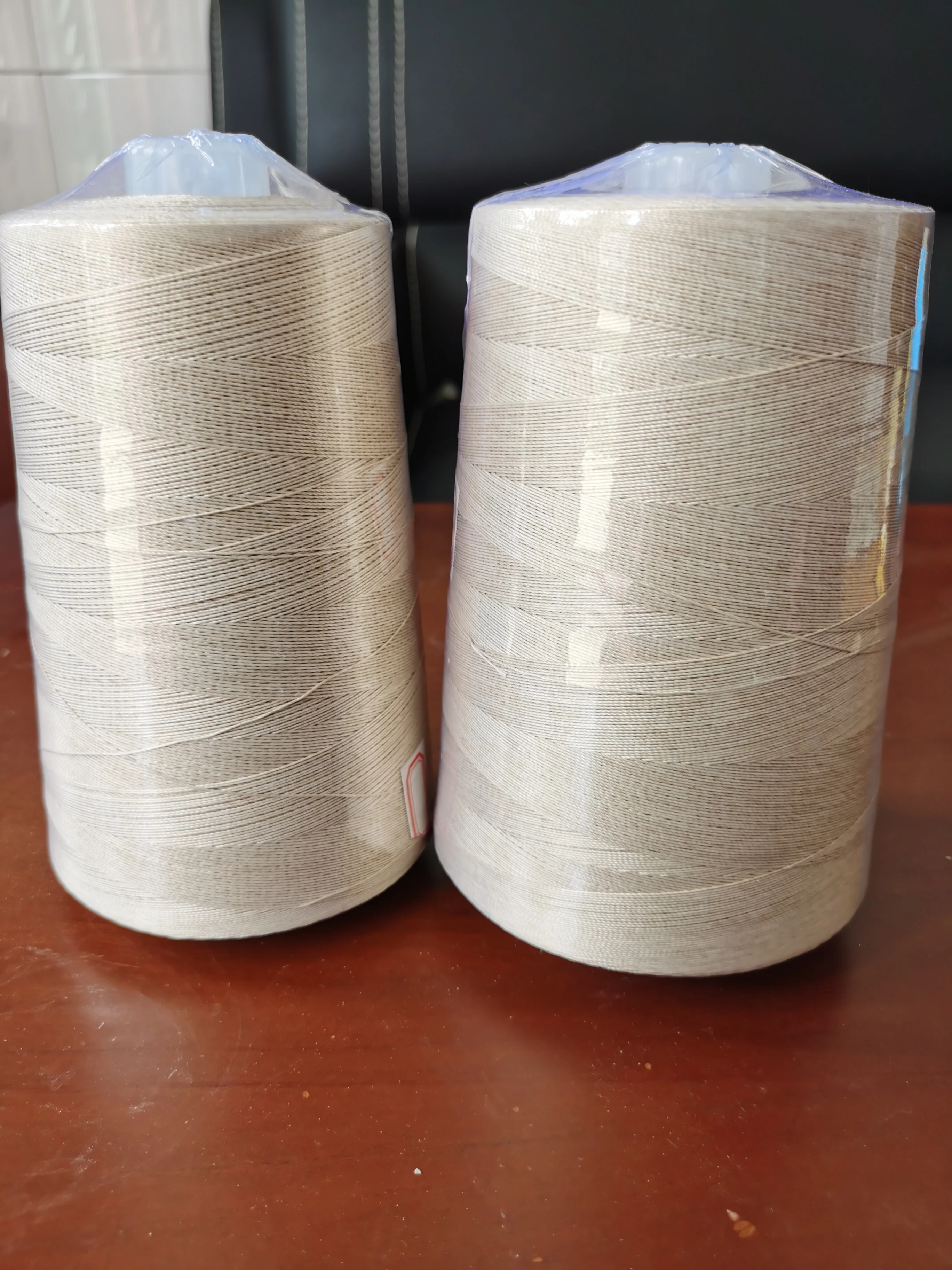 High Temperature PTFE Coated Fiberglass Sewing Thread for Filter Bag