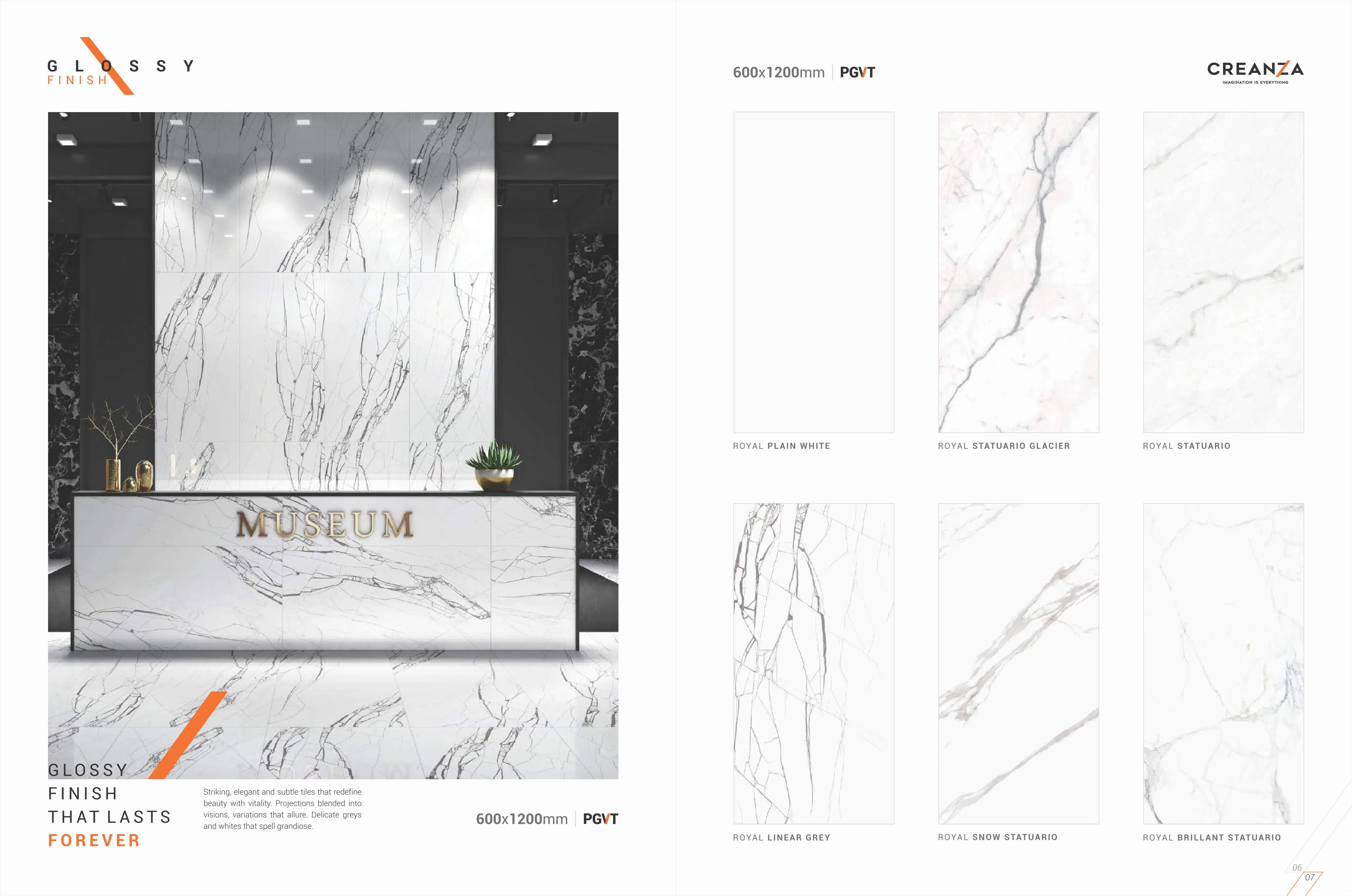 luxury ceramic tiles looks like marble 600x 1200 living room glazed porcelain carrara white flooring tile grey veins full glossy