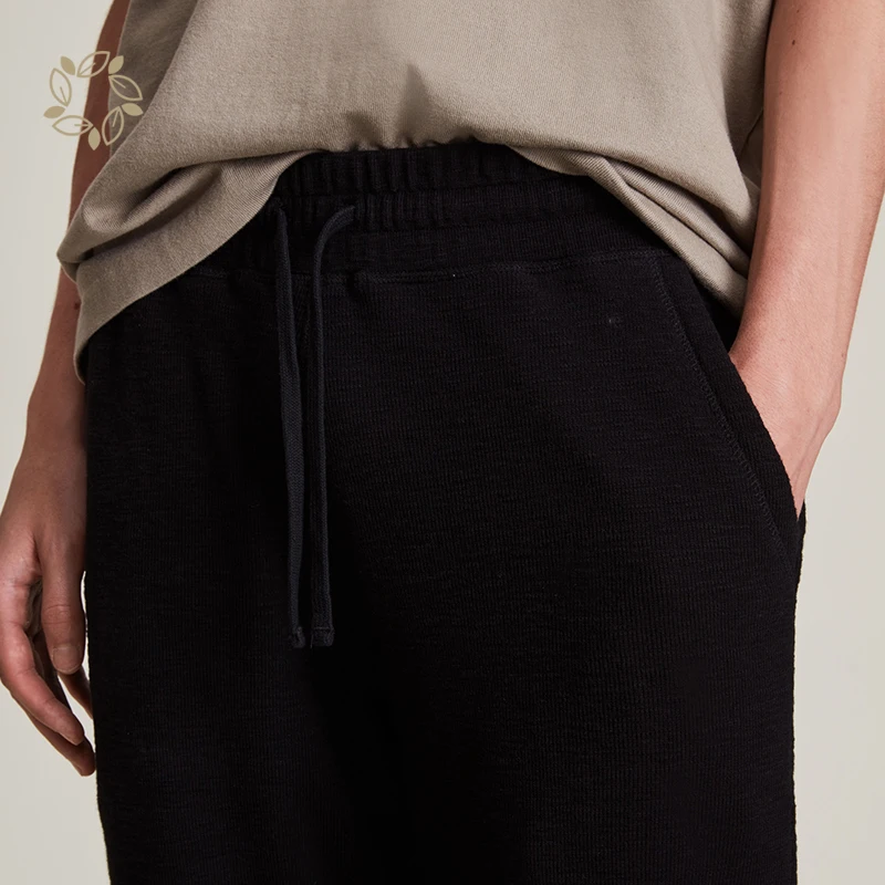 Organic cotton jogger sweatpants sustainable plain sweatpants eco friendly sweatpants joggers for men