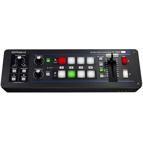 Новинка/Неиспользованный печатающая головка Roland V-1SDI 4-х канальный HD видео коммутатор с сумкой для переноски
