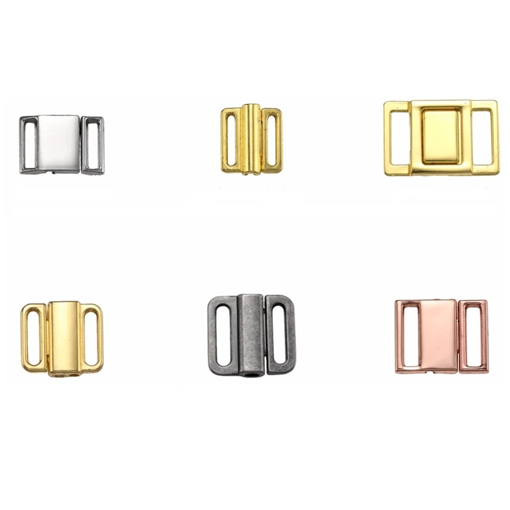 Fashion Hot Sale Customize Gold Bra Buckle Closure Clasp Garments Accessories