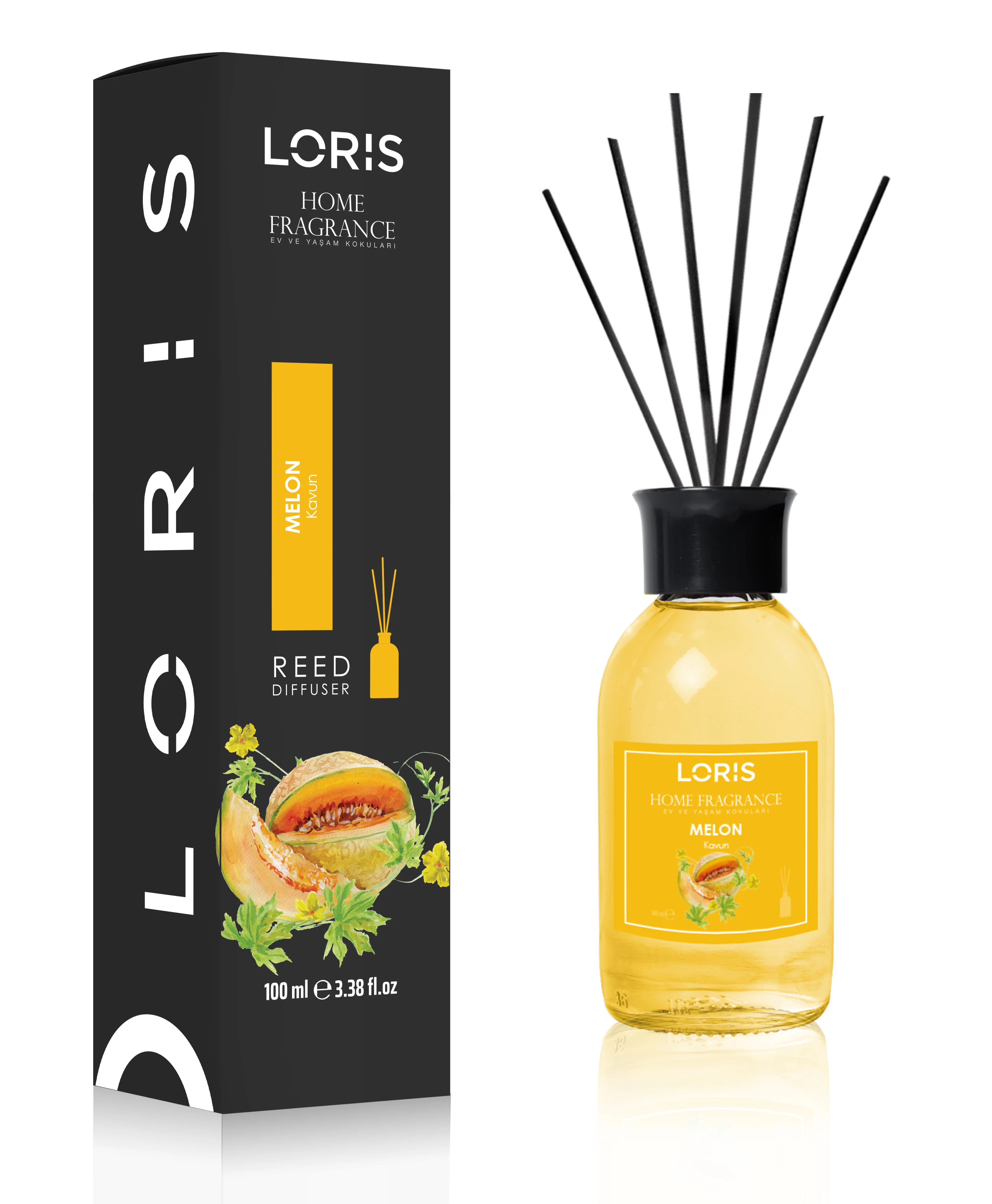 100ML LORIS REED DIFFUSER AIR FRESHENER MANGO WORLD