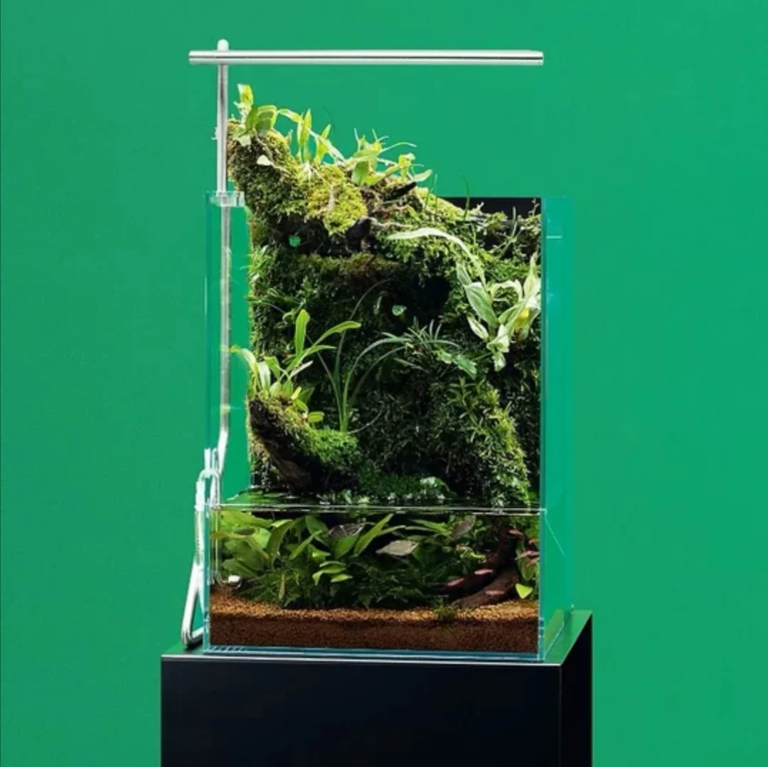 Aquarium AC 100-240v Week Led Super Slim Aqua Fish Tank Touch Control RGB led Aquatic Plant Fish Tank Fresh Water Tank LED Light