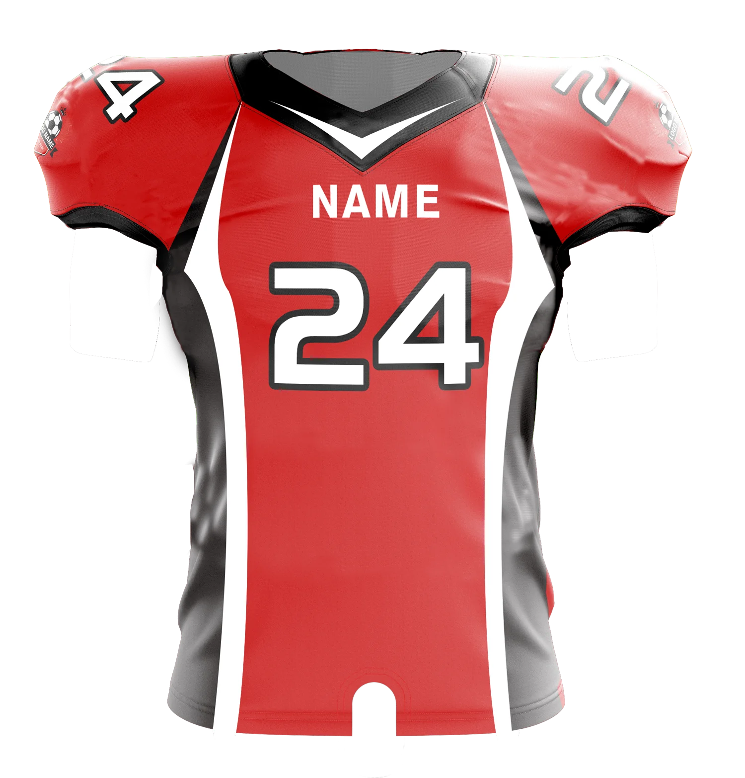 Custom American Football Jersey Football Custom color Training Picture Logo Packing Pcs Material Polyester and Spandex  MOQ