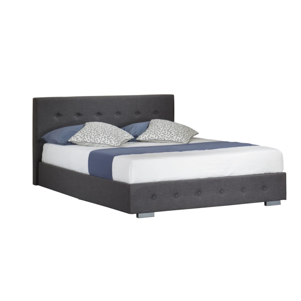Modern Design 2019 Nicole Linen fabric Ottoman lift up storage Bed Frame