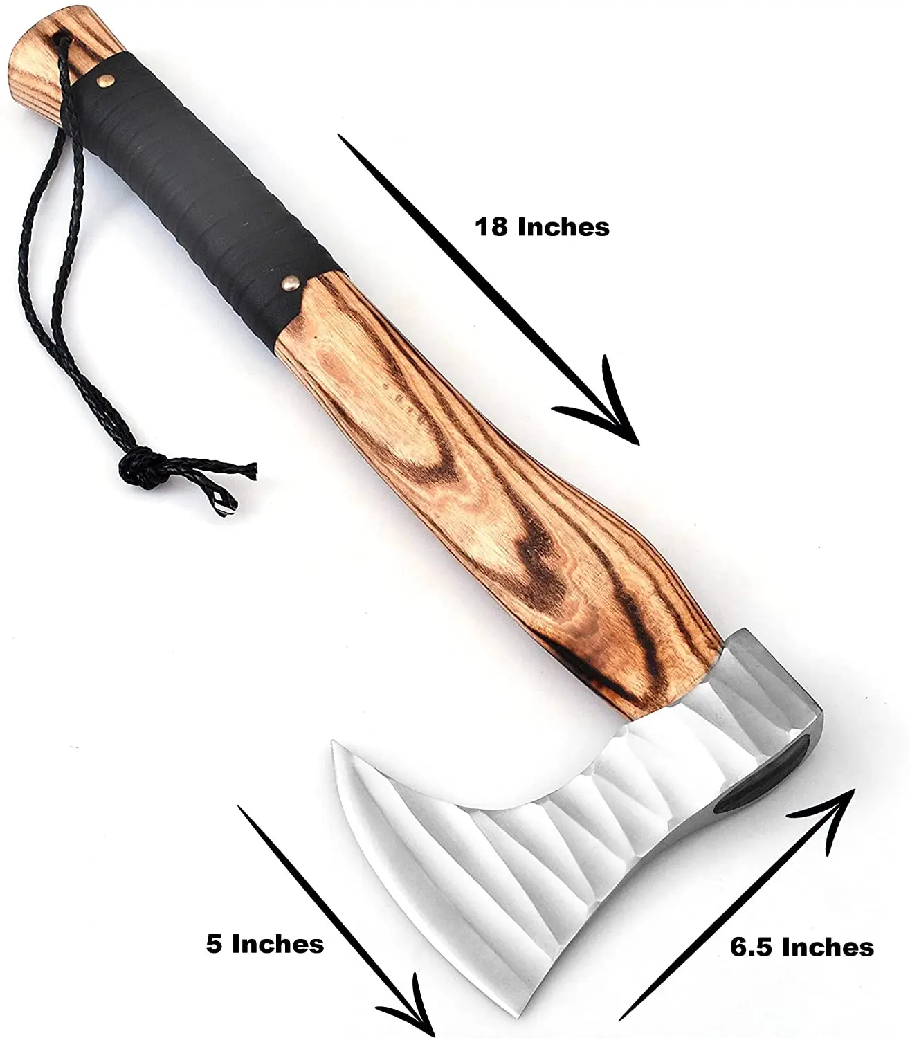 Кованый топор из углеродистой стали ручная работа дамасский деревянная ручка