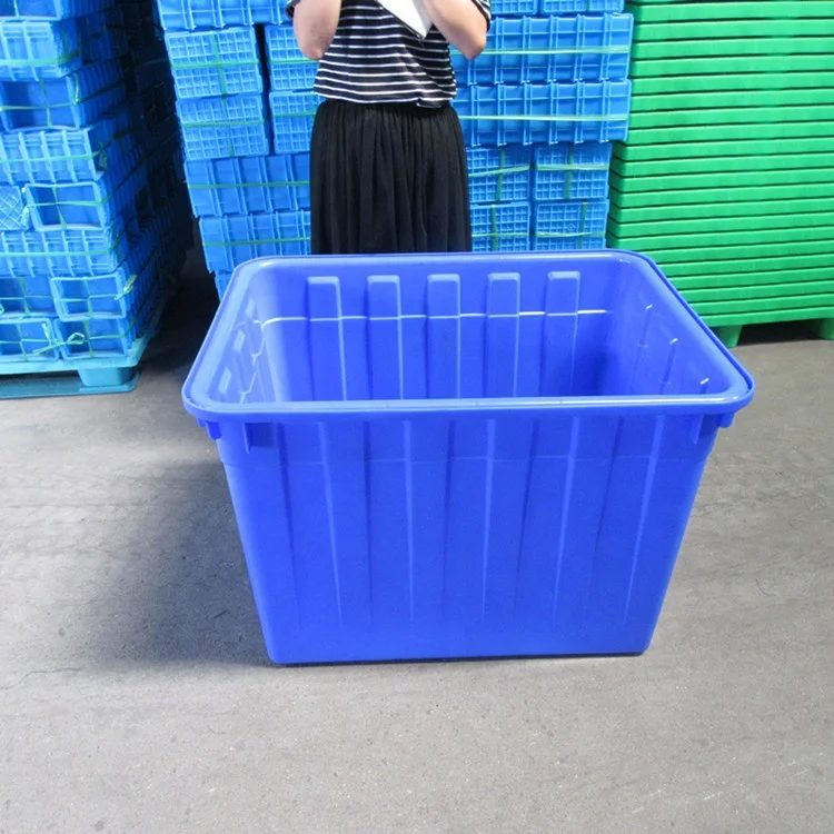 50 Litre plastic square container with lid for water storage tank with lid available